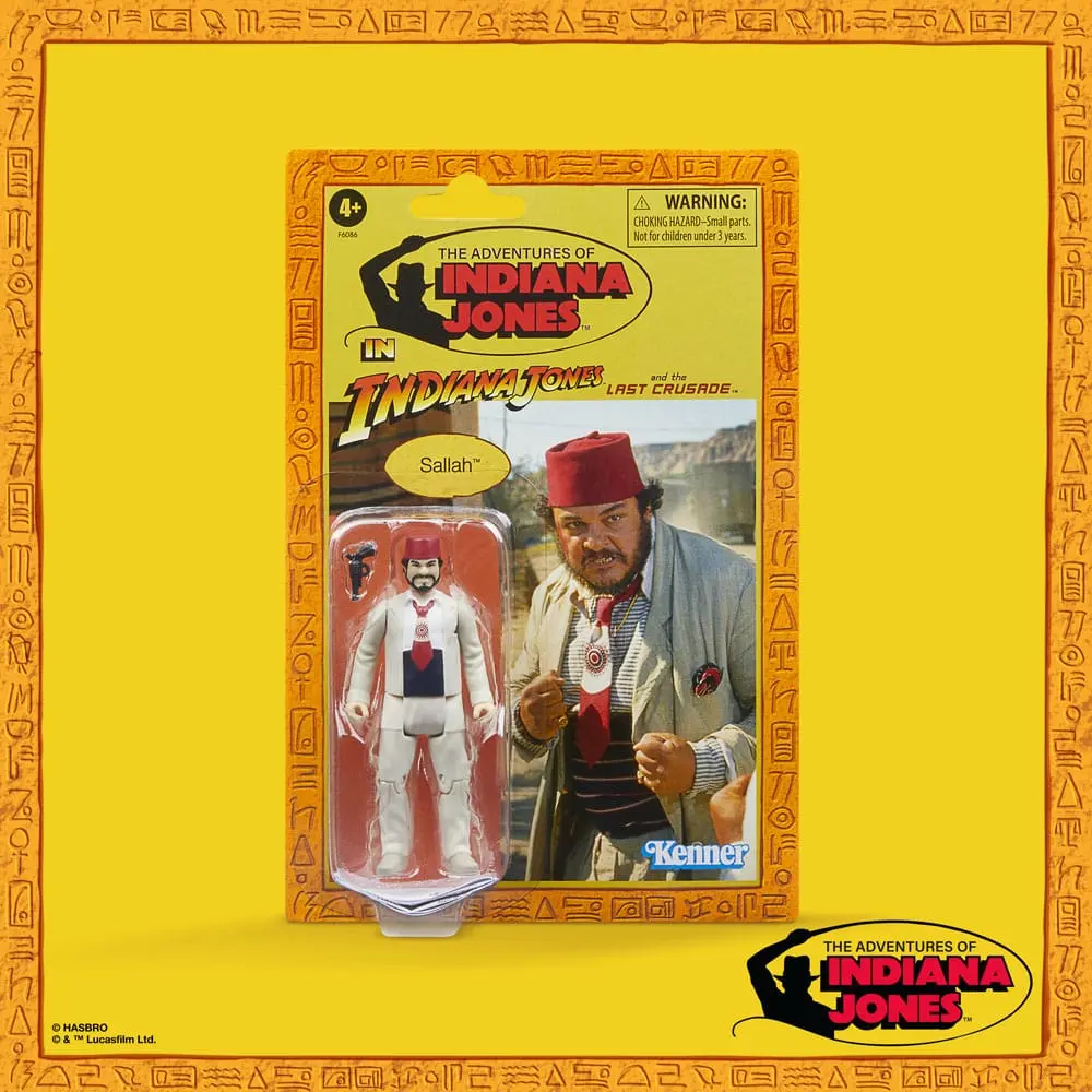 Indiana Jones Retro Collection Akčná figúrka Sallah (The Last Crusade) 10 cm produktová fotografia