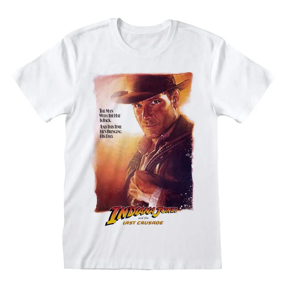 Indiana Jones The Last Crusade Poster tričko produktová fotografia