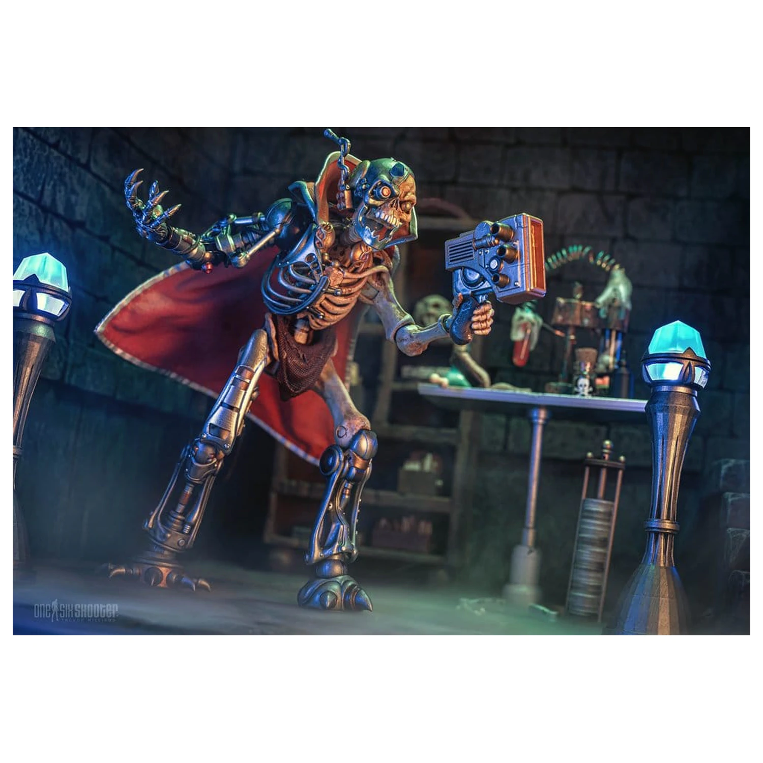 Infinite Legions: Skeleton Warriors akčná figúrka Dr. Cyborn produktová fotografia