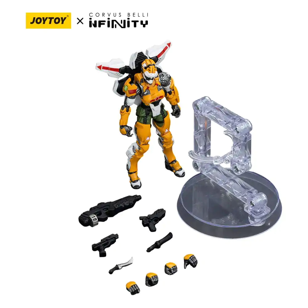 Akčná figúrka Infinity 1/18 Yu Jing Special Action Team Tiger Soldier, Female 12 cm produktová fotografia