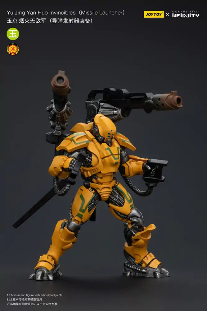 Akčná figúrka Infinity 1/18 Yu Yuding Yan Huolnvincibles (Missile Launcher) 12 cm produktová fotografia