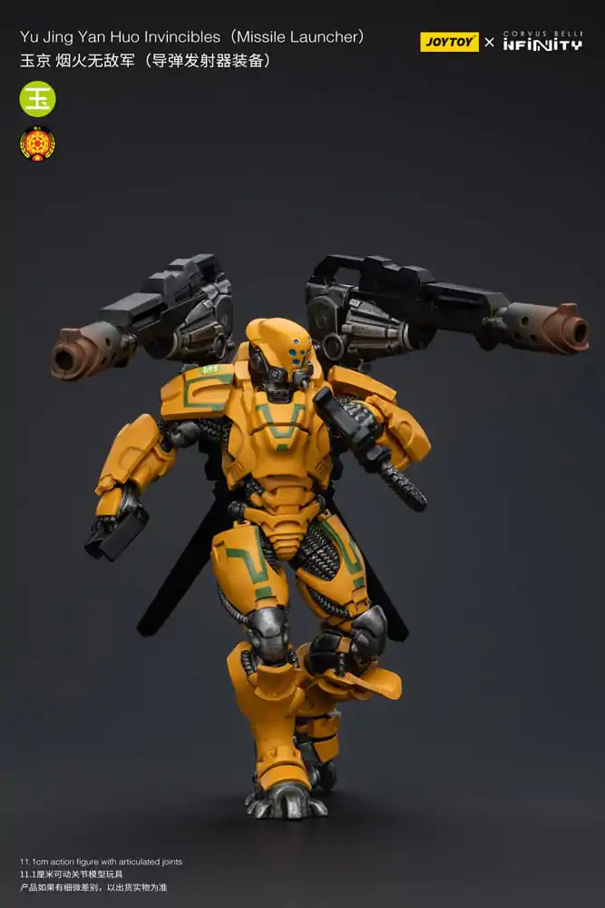 Akčná figúrka Infinity 1/18 Yu Yuding Yan Huolnvincibles (Missile Launcher) 12 cm produktová fotografia