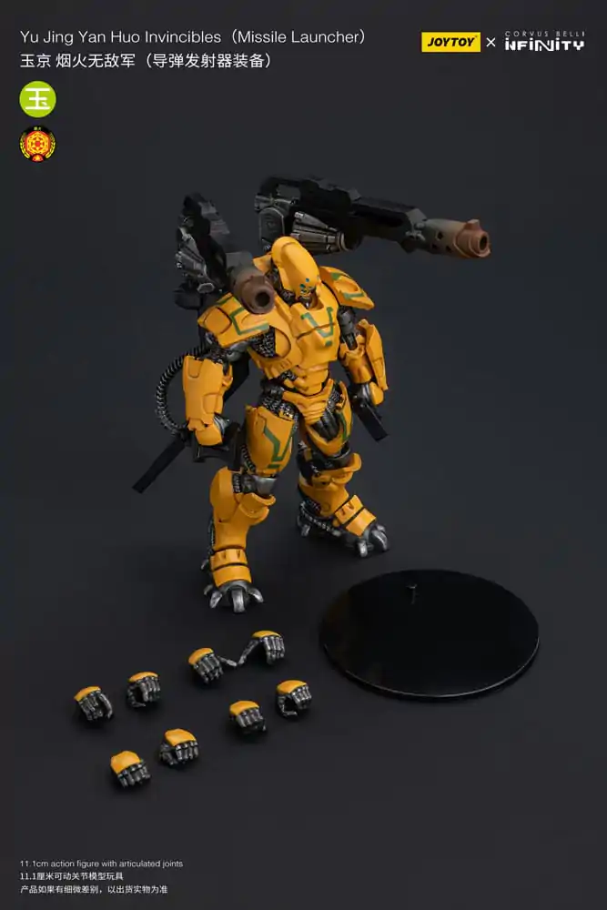Akčná figúrka Infinity 1/18 Yu Yuding Yan Huolnvincibles (Missile Launcher) 12 cm produktová fotografia