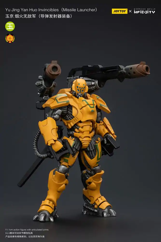 Akčná figúrka Infinity 1/18 Yu Yuding Yan Huolnvincibles (Missile Launcher) 12 cm produktová fotografia