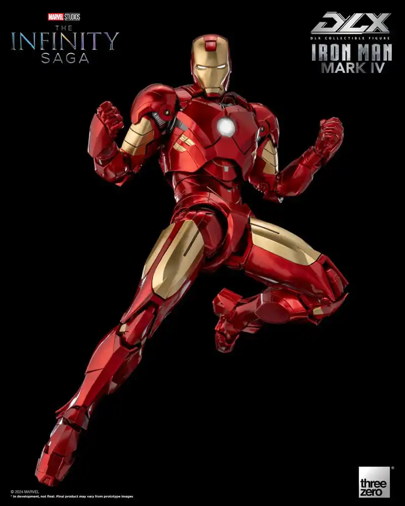 Infinity Saga DLX Akčná figúrka 1/12 Iron Man Mark 4 17 cm termékfotó