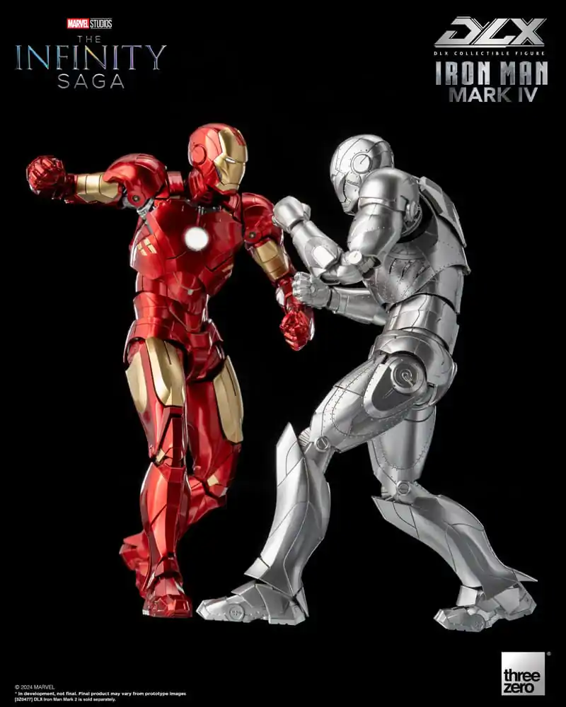 Infinity Saga DLX Akčná figúrka 1/12 Iron Man Mark 4 17 cm termékfotó