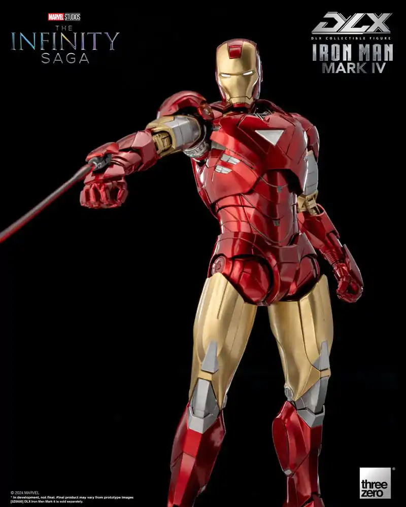 Infinity Saga DLX Akčná figúrka 1/12 Iron Man Mark 4 17 cm termékfotó