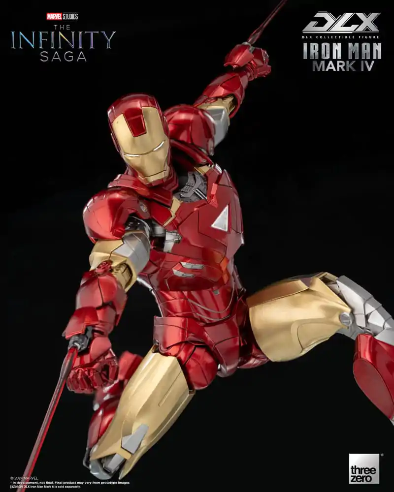 Infinity Saga DLX Akčná figúrka 1/12 Iron Man Mark 4 17 cm termékfotó