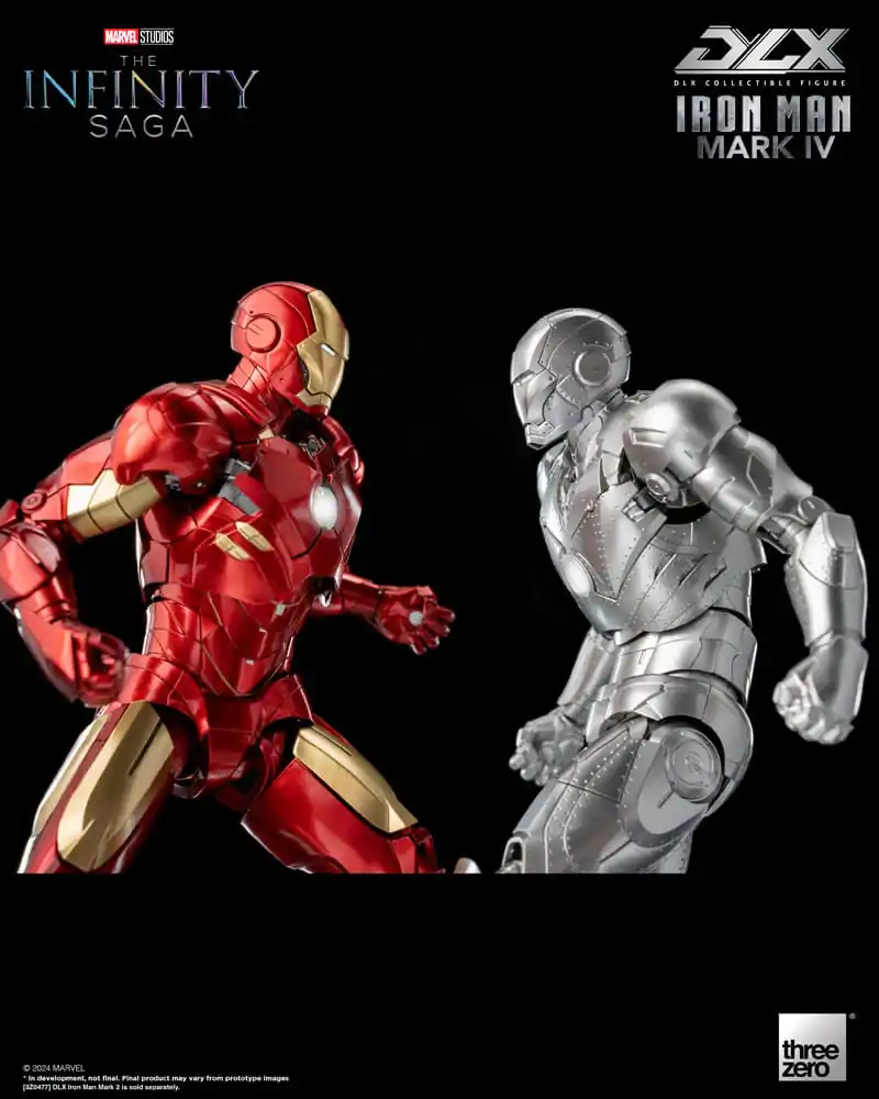 Infinity Saga DLX Akčná figúrka 1/12 Iron Man Mark 4 17 cm termékfotó