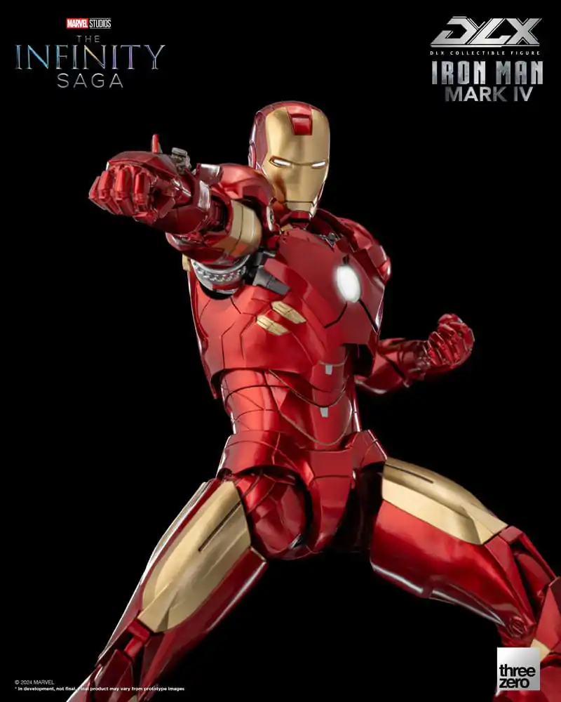 Infinity Saga DLX Akčná figúrka 1/12 Iron Man Mark 4 17 cm termékfotó