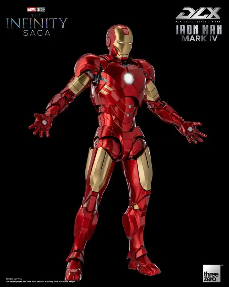 Infinity Saga DLX Akčná figúrka 1/12 Iron Man Mark 4 17 cm termékfotó