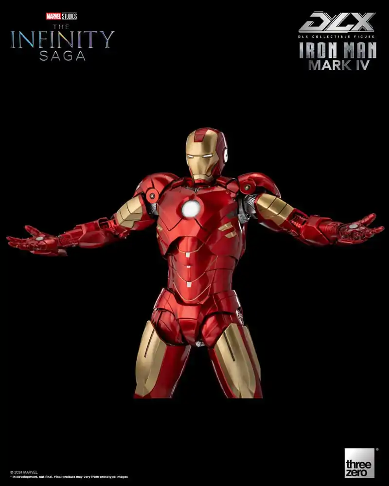 Infinity Saga DLX Akčná figúrka 1/12 Iron Man Mark 4 17 cm termékfotó