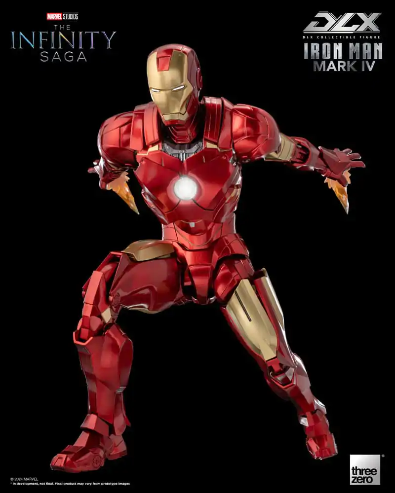 Infinity Saga DLX Akčná figúrka 1/12 Iron Man Mark 4 17 cm termékfotó