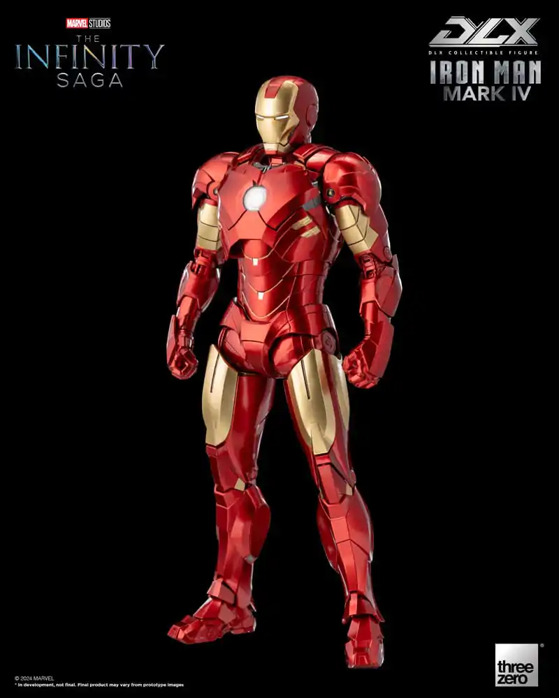 Infinity Saga DLX Akčná figúrka 1/12 Iron Man Mark 4 17 cm termékfotó