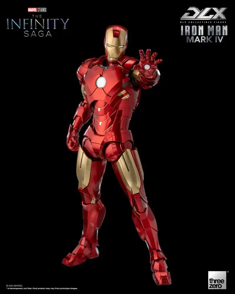 Infinity Saga DLX Akčná figúrka 1/12 Iron Man Mark 4 17 cm termékfotó