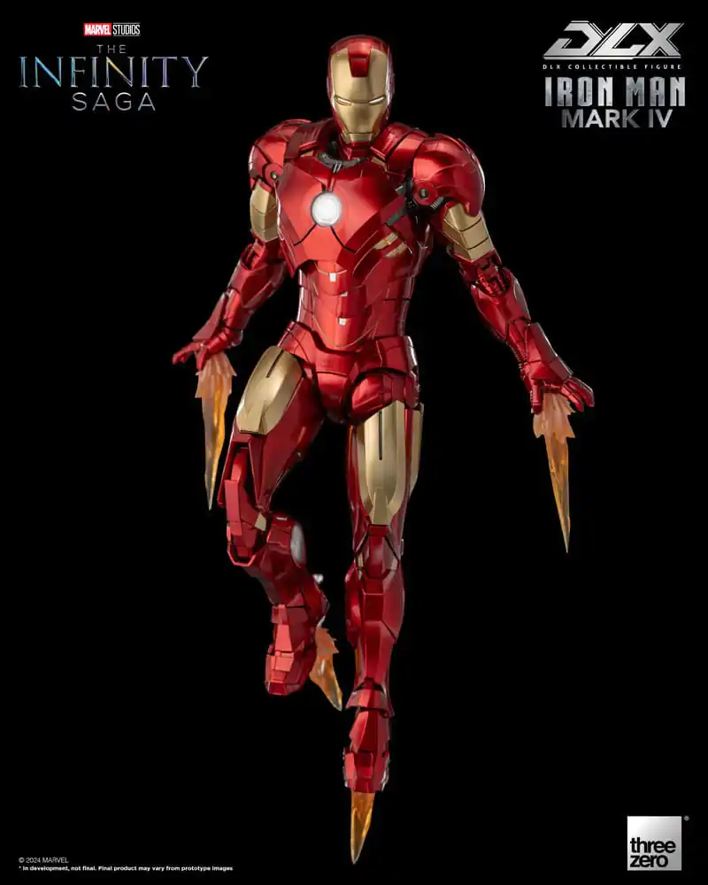 Infinity Saga DLX Akčná figúrka 1/12 Iron Man Mark 4 17 cm termékfotó