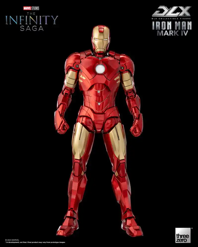 Infinity Saga DLX Akčná figúrka 1/12 Iron Man Mark 4 17 cm termékfotó