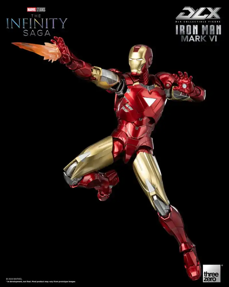 Infinity Saga DLX Akčná figúrka 1/12 Iron Man Mark 6 17 cm produktová fotografia