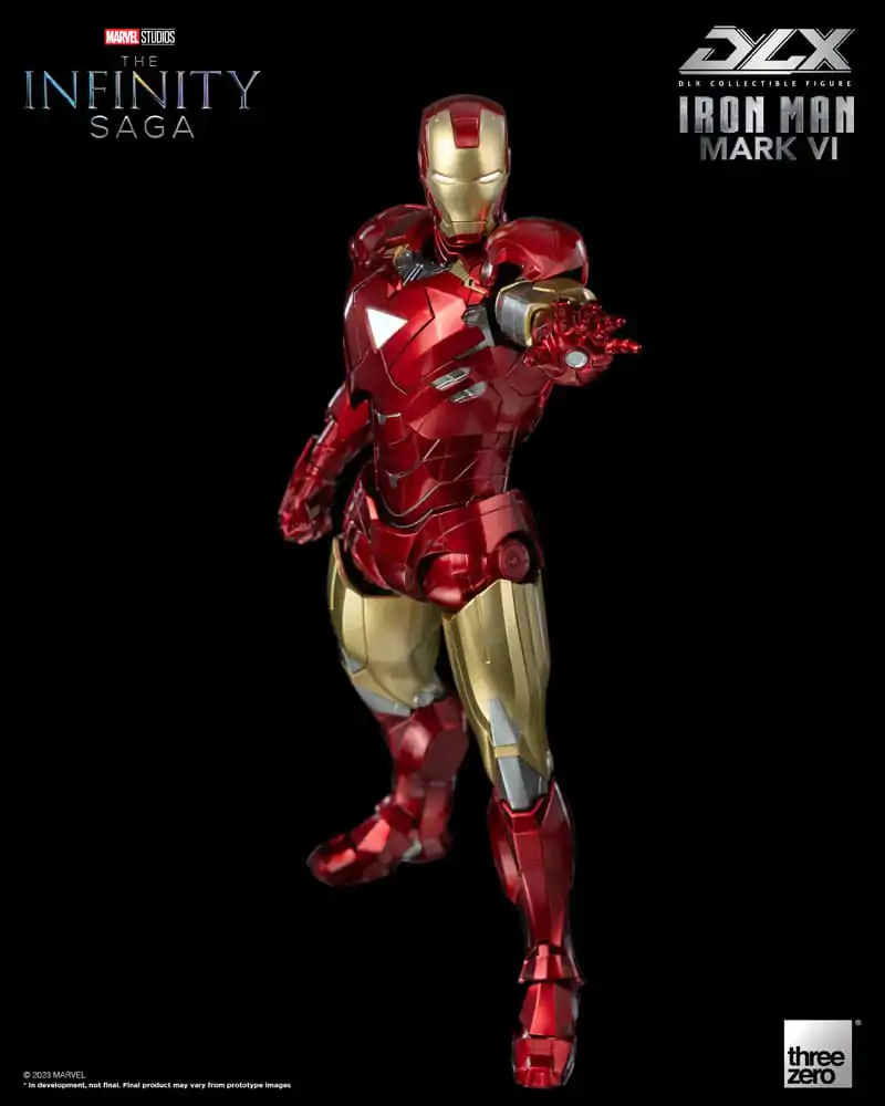 Infinity Saga DLX Akčná figúrka 1/12 Iron Man Mark 6 17 cm produktová fotografia