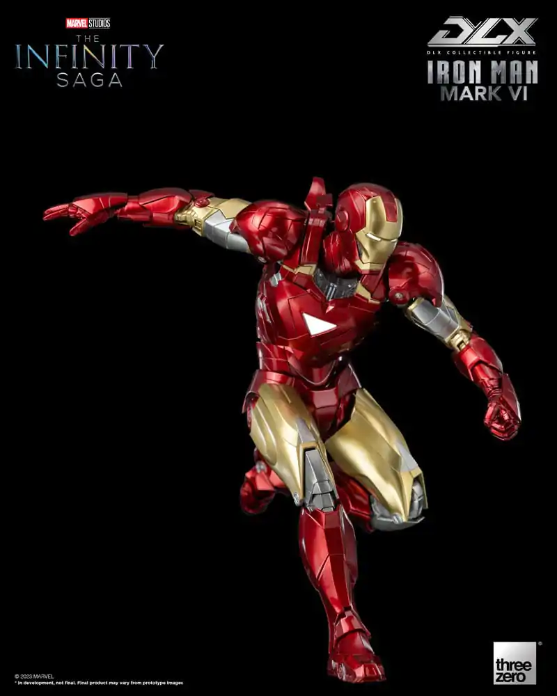 Infinity Saga DLX Akčná figúrka 1/12 Iron Man Mark 6 17 cm produktová fotografia