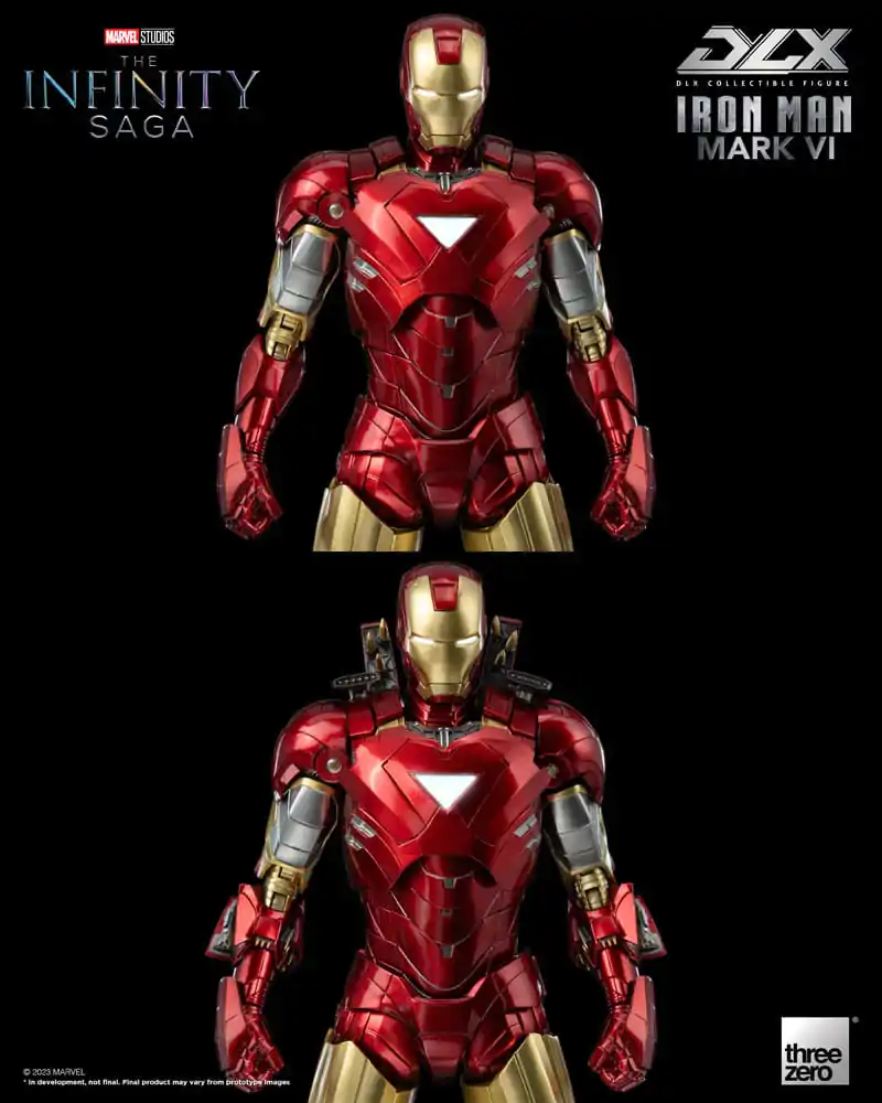 Infinity Saga DLX Akčná figúrka 1/12 Iron Man Mark 6 17 cm produktová fotografia