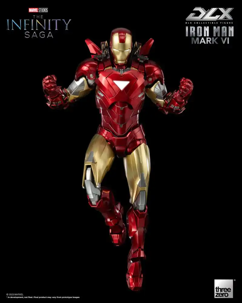 Infinity Saga DLX Akčná figúrka 1/12 Iron Man Mark 6 17 cm produktová fotografia
