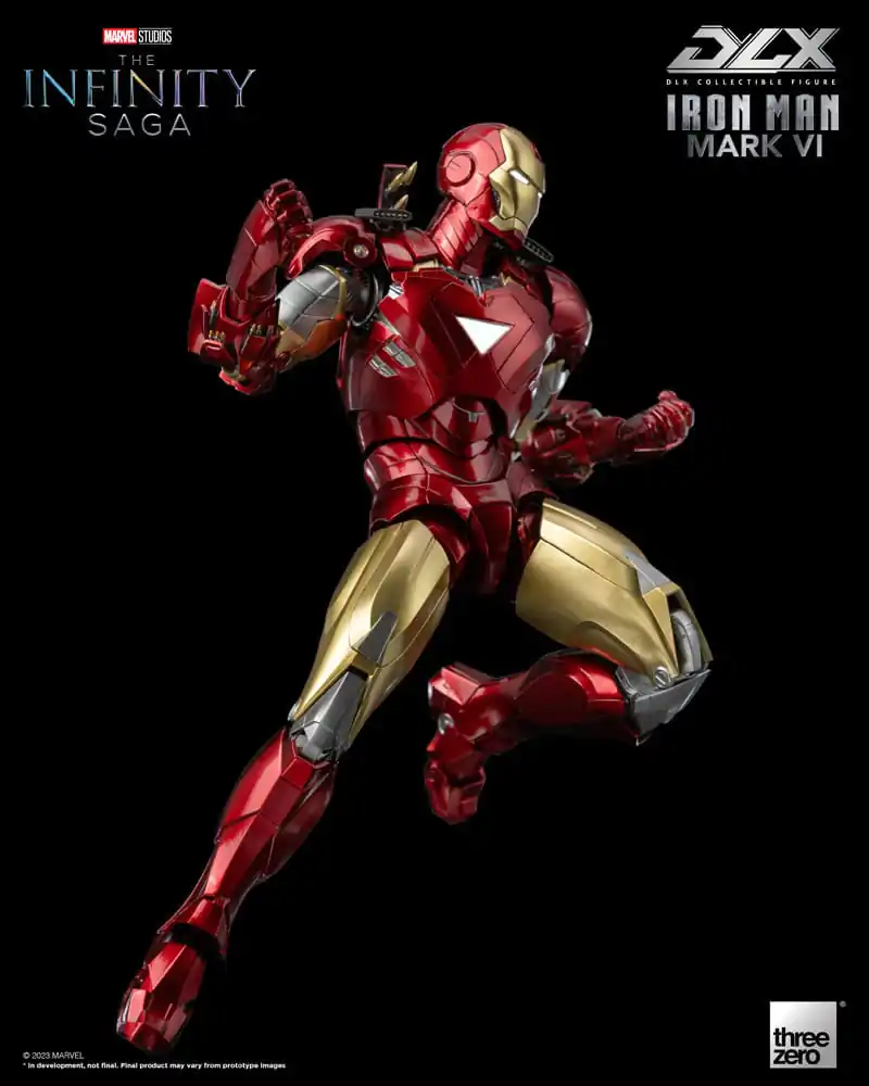 Infinity Saga DLX Akčná figúrka 1/12 Iron Man Mark 6 17 cm produktová fotografia