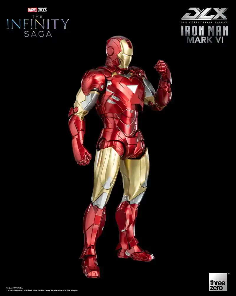 Infinity Saga DLX Akčná figúrka 1/12 Iron Man Mark 6 17 cm produktová fotografia