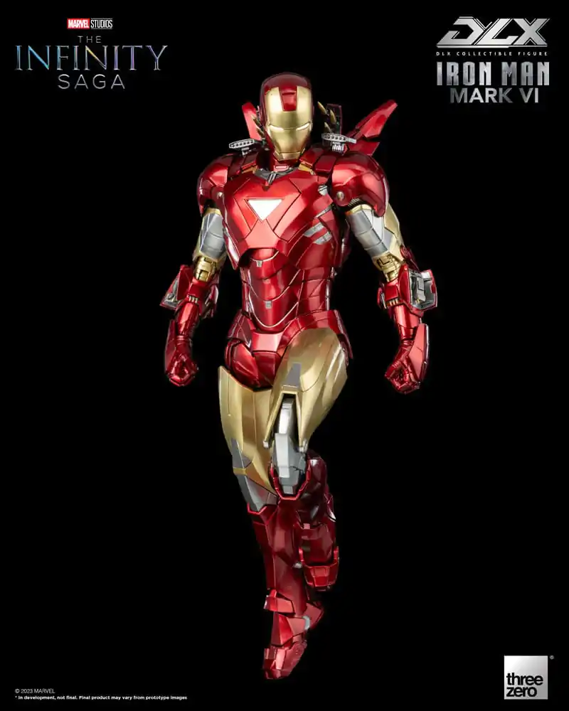 Infinity Saga DLX Akčná figúrka 1/12 Iron Man Mark 6 17 cm produktová fotografia