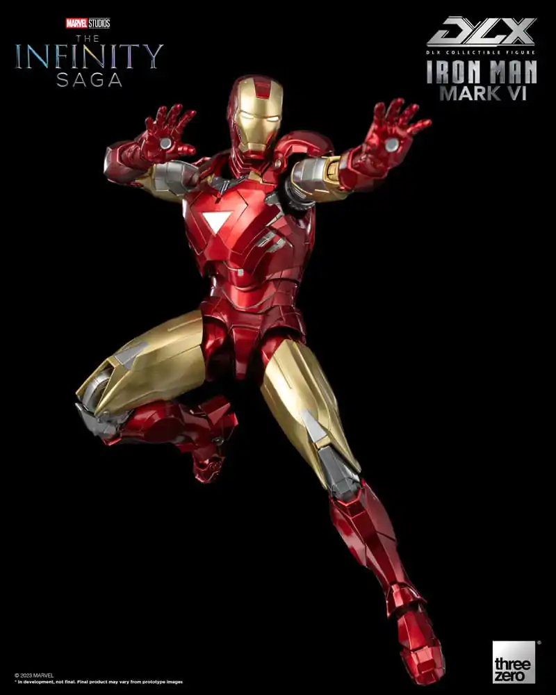 Infinity Saga DLX Akčná figúrka 1/12 Iron Man Mark 6 17 cm produktová fotografia