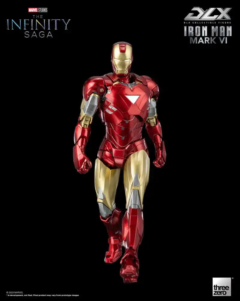 Infinity Saga DLX Akčná figúrka 1/12 Iron Man Mark 6 17 cm produktová fotografia