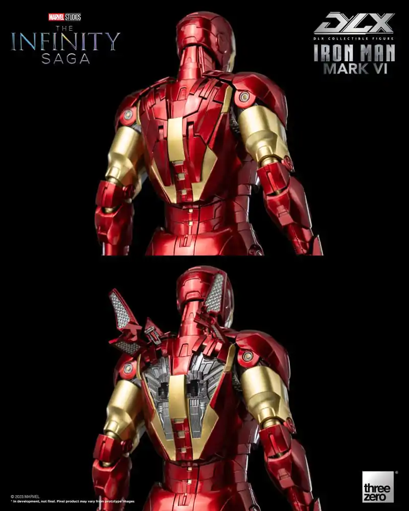 Infinity Saga DLX Akčná figúrka 1/12 Iron Man Mark 6 17 cm produktová fotografia
