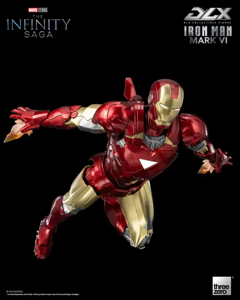 Infinity Saga DLX Akčná figúrka 1/12 Iron Man Mark 6 17 cm produktová fotografia
