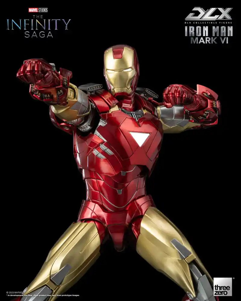 Infinity Saga DLX Akčná figúrka 1/12 Iron Man Mark 6 17 cm produktová fotografia