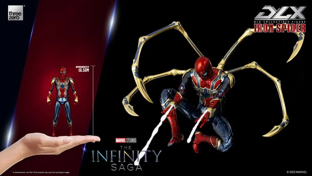 Infinity Saga DLX Action Figure 1/12 Iron Spider 16 cm termékfotó