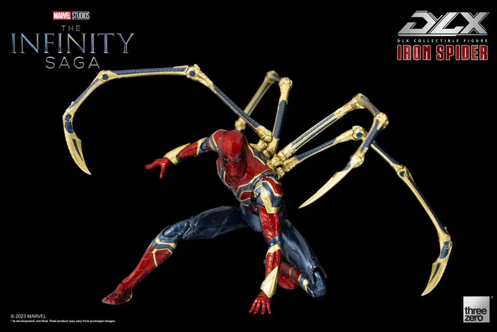 Infinity Saga DLX Action Figure 1/12 Iron Spider 16 cm termékfotó