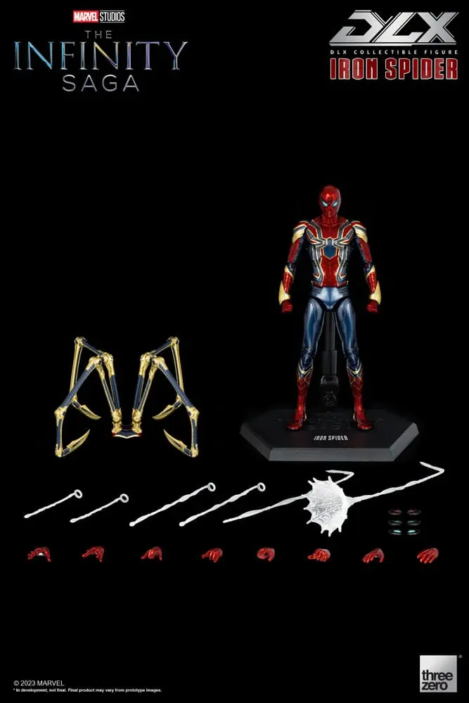 Infinity Saga DLX Action Figure 1/12 Iron Spider 16 cm termékfotó