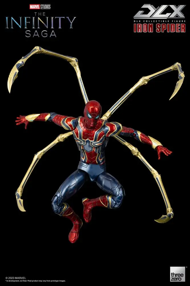 Infinity Saga DLX Action Figure 1/12 Iron Spider 16 cm termékfotó