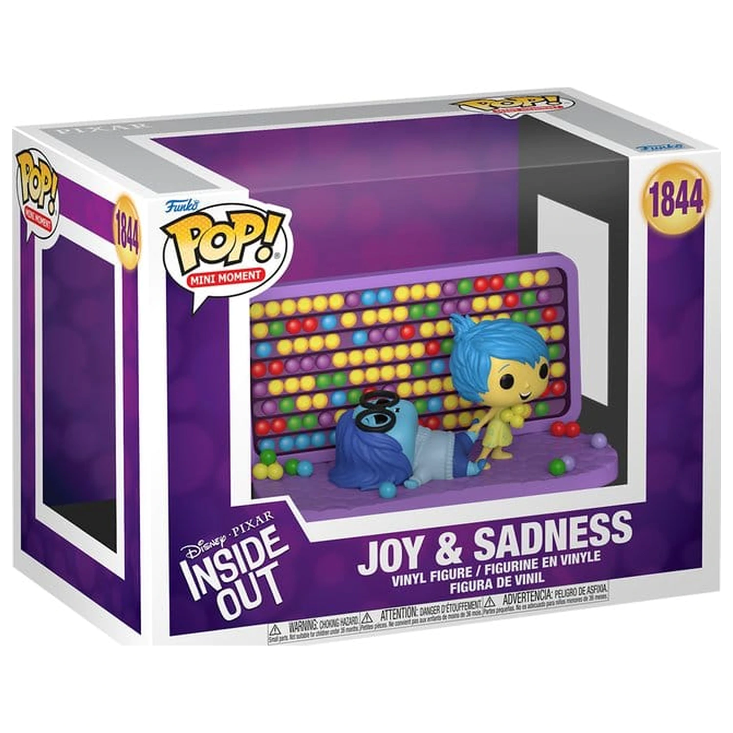 Inside Out Funko POP! Mini Moment Vinylová figúrka Joy & Sadness 9 cm produktová fotografia