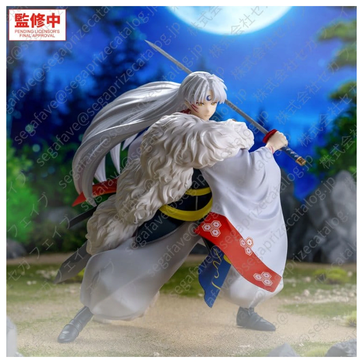 Inuyasha Luminasta PVC figúrka Sesshomaru 17 cm produktová fotografia