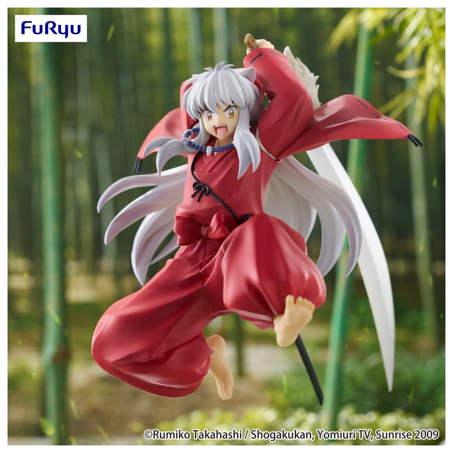 Inuyasha  Trio-Try-iT PVC socha Inuyasya Vol. 2 13 cm produktová fotografia