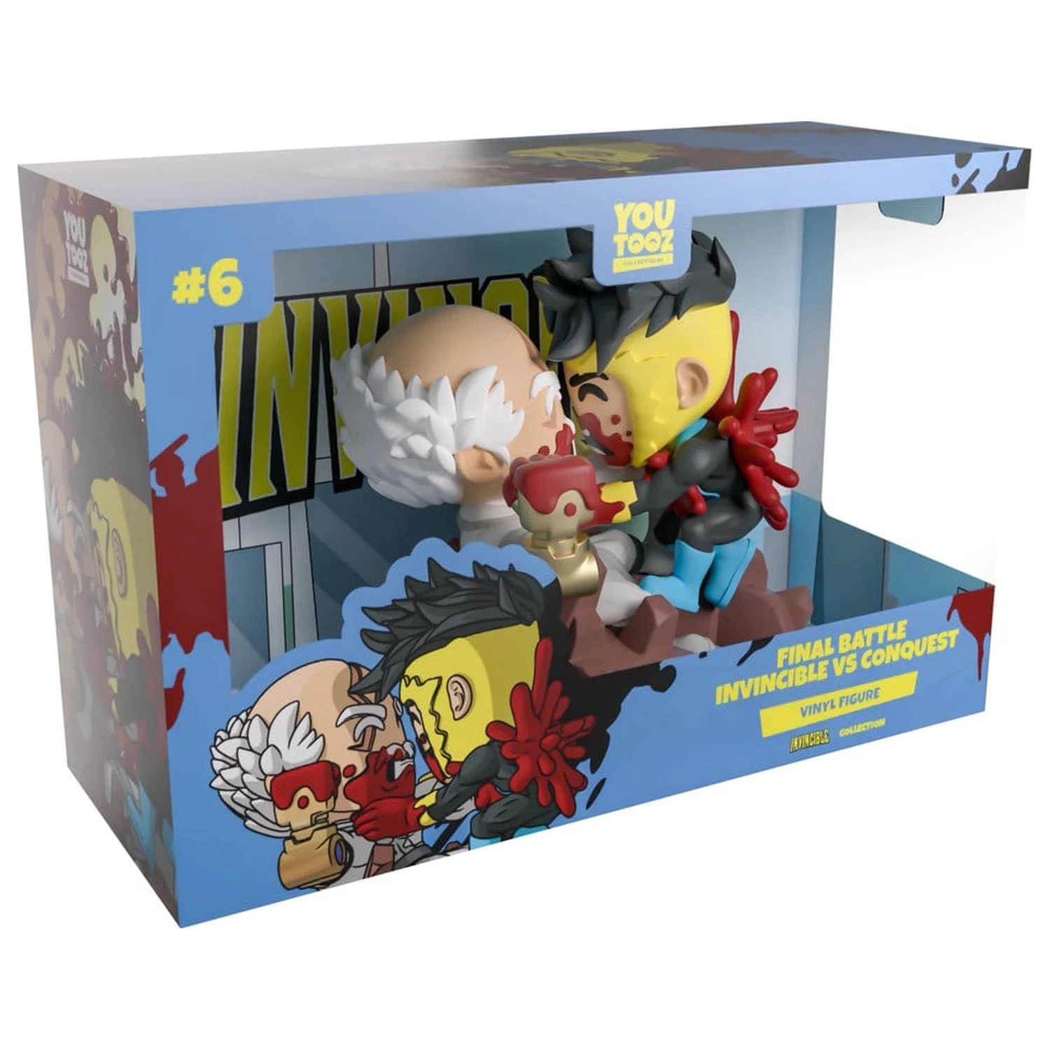 Invincible Vinyl Figúrka Final Battle Invincible vs Conquest 12 cm produktová fotografia
