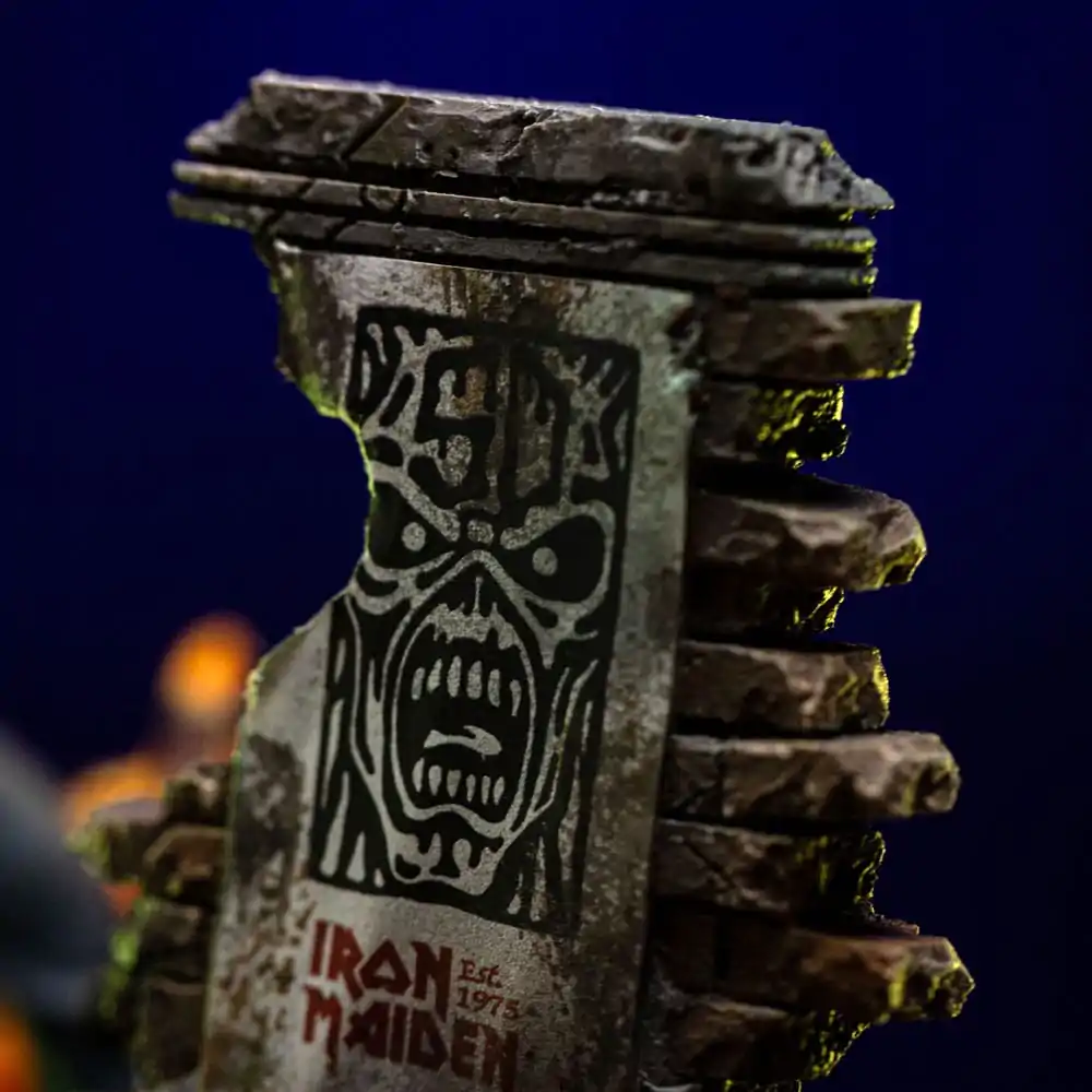 Iron Maiden Art Scale Socha 1/10 Eddie 50th Year Anniversary 22 cm produktová fotografia