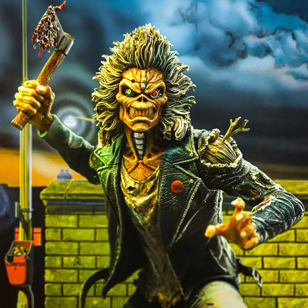 Iron Maiden Art Scale Socha 1/10 Eddie 50th Year Anniversary 22 cm produktová fotografia