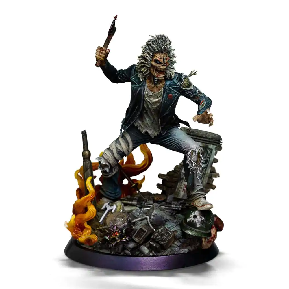 Iron Maiden Art Scale Socha 1/10 Eddie 50th Year Anniversary 22 cm produktová fotografia
