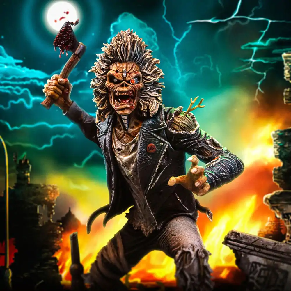 Iron Maiden Art Scale Socha 1/10 Eddie 50th Year Anniversary 22 cm produktová fotografia