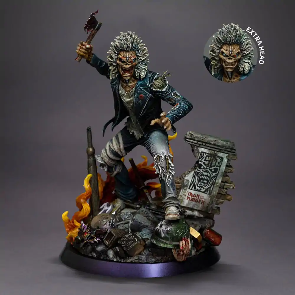Iron Maiden Art Scale Socha 1/10 Eddie 50th Year Anniversary 22 cm produktová fotografia