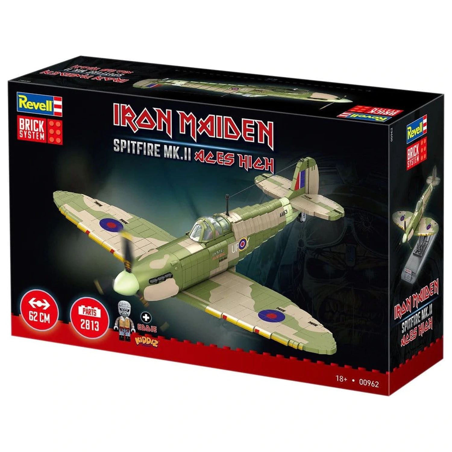 Iron Maiden stavebnica Brick System Spitfire MK.II Aces High 58 cm produktová fotografia