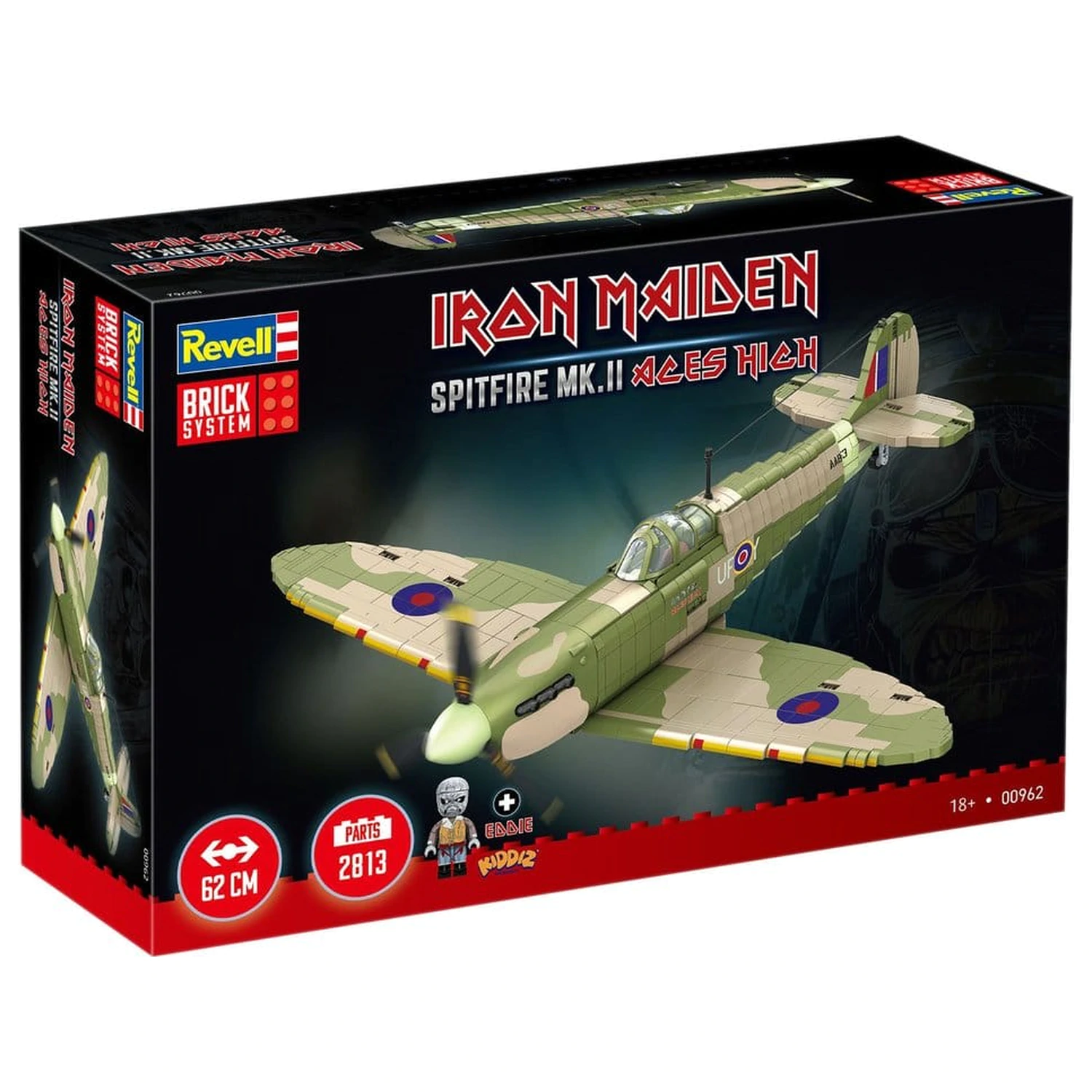 Iron Maiden stavebnica Brick System Spitfire MK.II Aces High 58 cm produktová fotografia