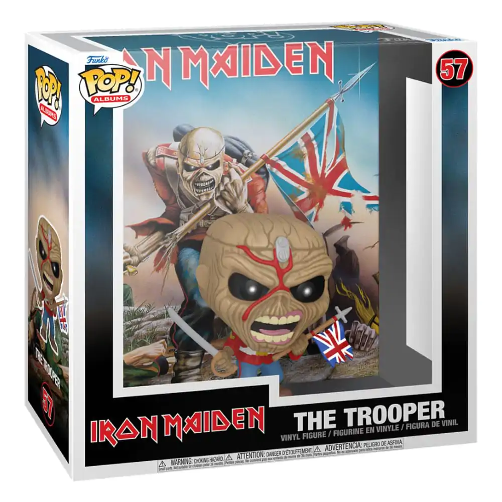 Iron Maiden POP! Albums Vinyl Figurka The Trooper 9 cm termékfotó